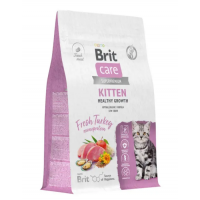 Brit Care сухой корм для котят, беременных и кормящих кошек, индейка, 400 г