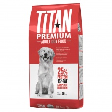 TITAN Premium Adult Dog Food сухой корм для взрослых собак, уп. 20 кг