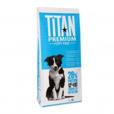 TITAN Premium Puppy Dog Food сухой корм для щенков, уп. 20 кг