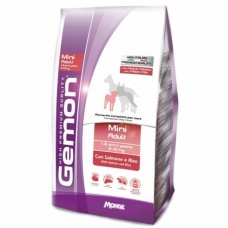 Gemon Dog Mini корм для взрослых собак мелких пород лосось с рисом 3 кг