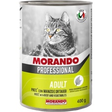 Morando Professional кон.для кошек паштет с Говядиной и овощами